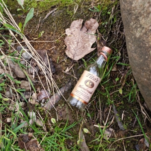 litter at the Musky River