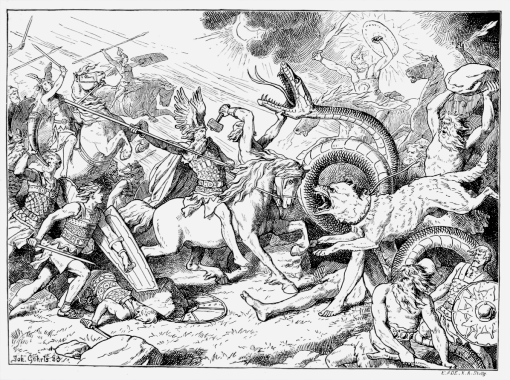 Johannes Gehrts (1855–1921) Ragnarök